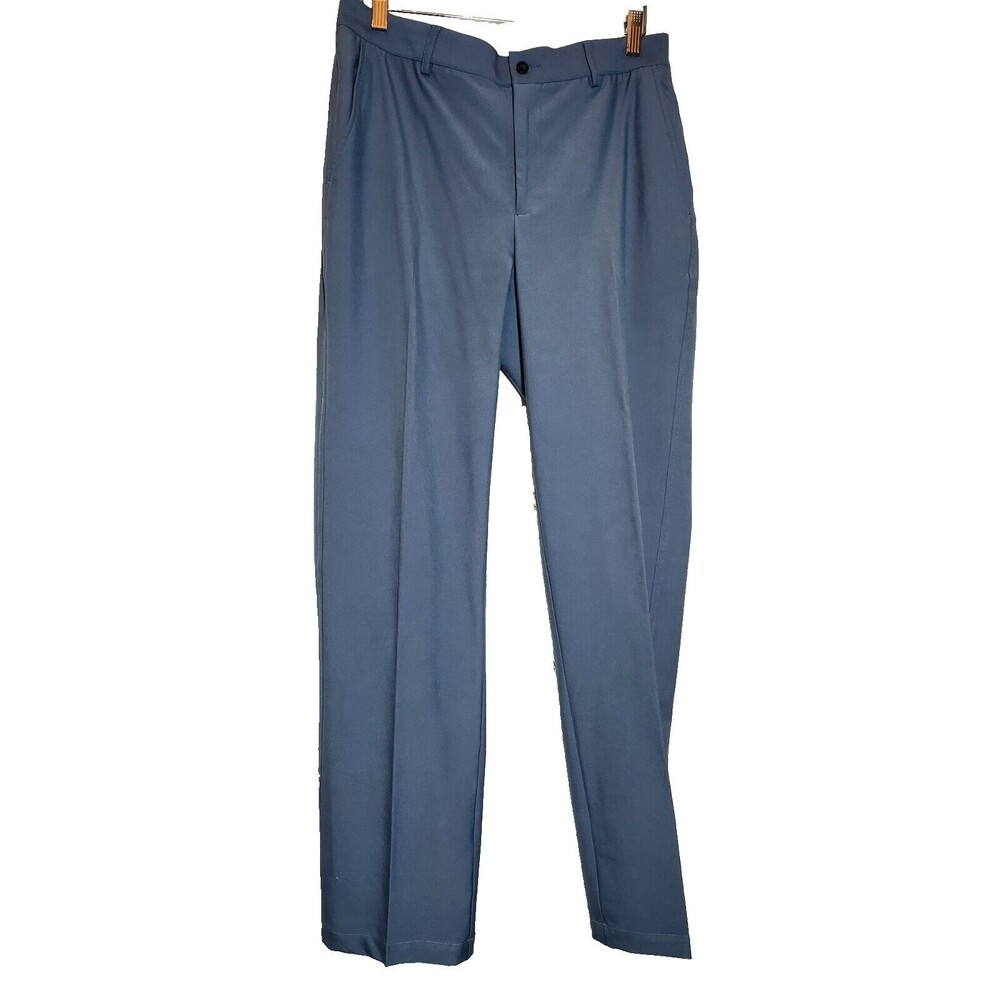 Dunning Golf Pants Gray Blue Stretch Performance Golf Lightweight size 32